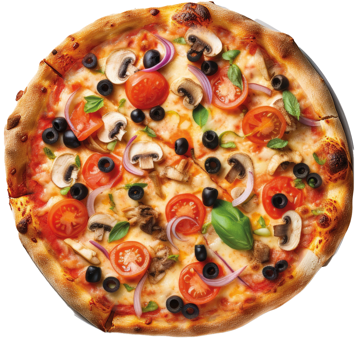 Pizza section placeholder