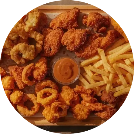 Finger food section placeholder